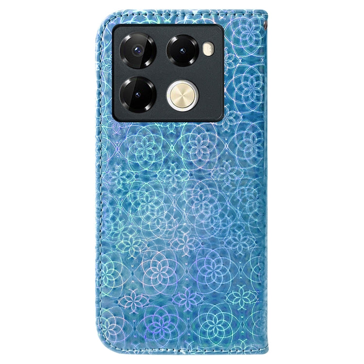For Infinix Note 40 Pro+ 5G Colorful Magnetic Buckle Leather Phone Case
