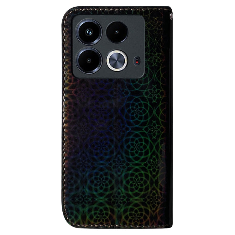 For Infinix Note 40 4G Colorful Magnetic Buckle Leather Phone Case