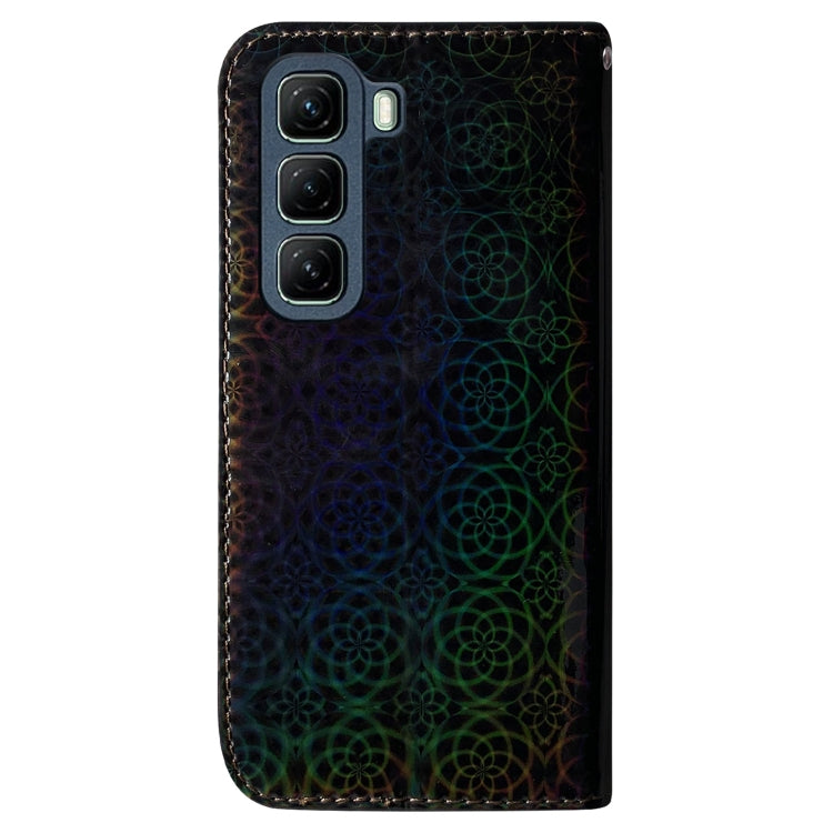 For Infinix Hot 50 5G Colorful Magnetic Buckle Leather Phone Case