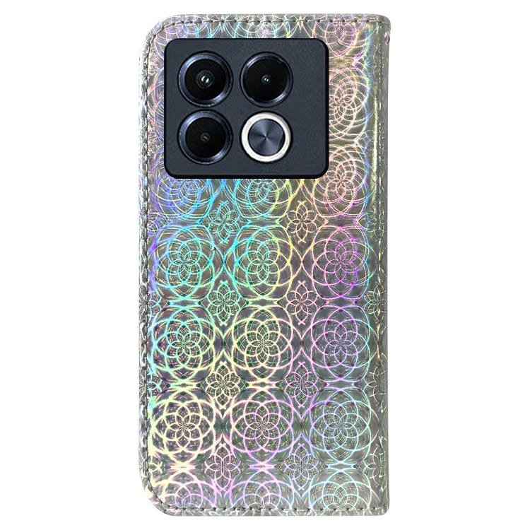 For Infinix Note 40 5G Colorful Magnetic Buckle Leather Phone Case