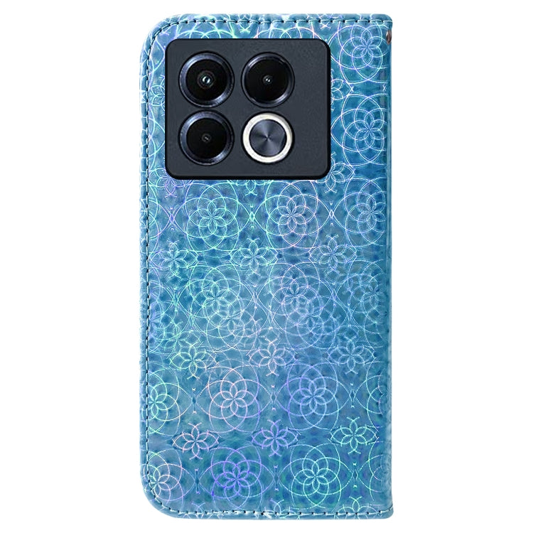 For Infinix Note 40 5G Colorful Magnetic Buckle Leather Phone Case
