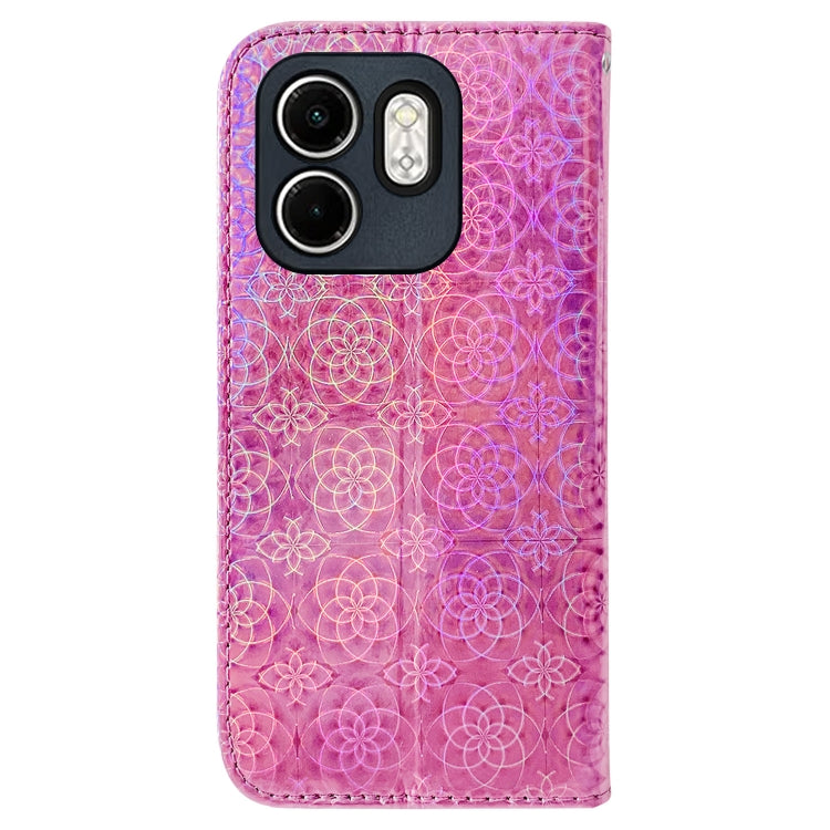 For Infinix Hot 50i / Smart 9 Colorful Magnetic Buckle Leather Phone Case