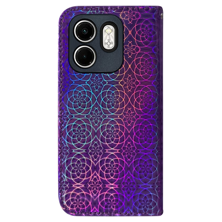 For Infinix Hot 50i / Smart 9 Colorful Magnetic Buckle Leather Phone Case