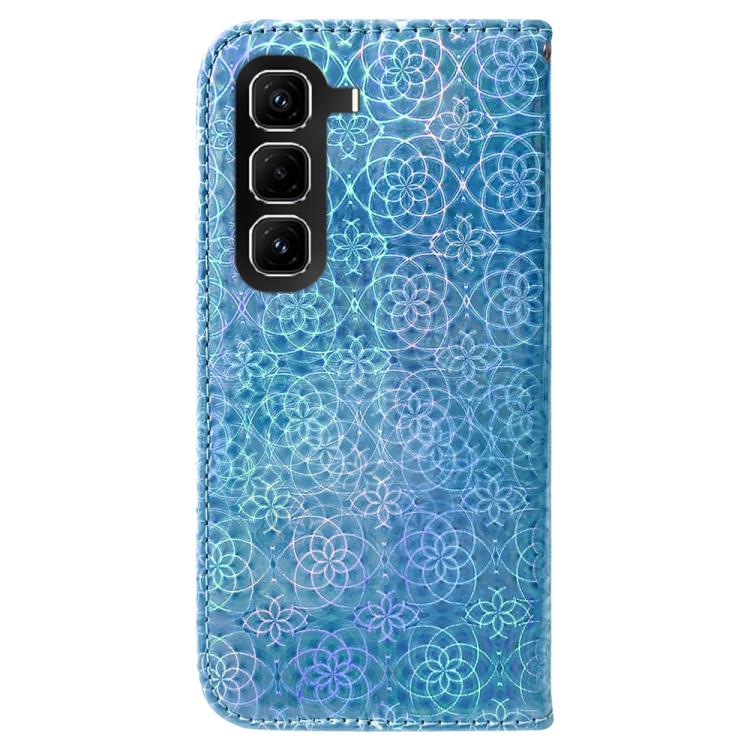 For Infinix Hot 50 Pro 4G Colorful Magnetic Buckle Leather Phone Case