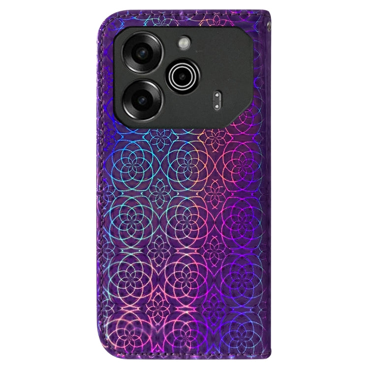 For Tecno Pova 6 5G / 6 Pro 5G Colorful Magnetic Buckle Leather Phone Case
