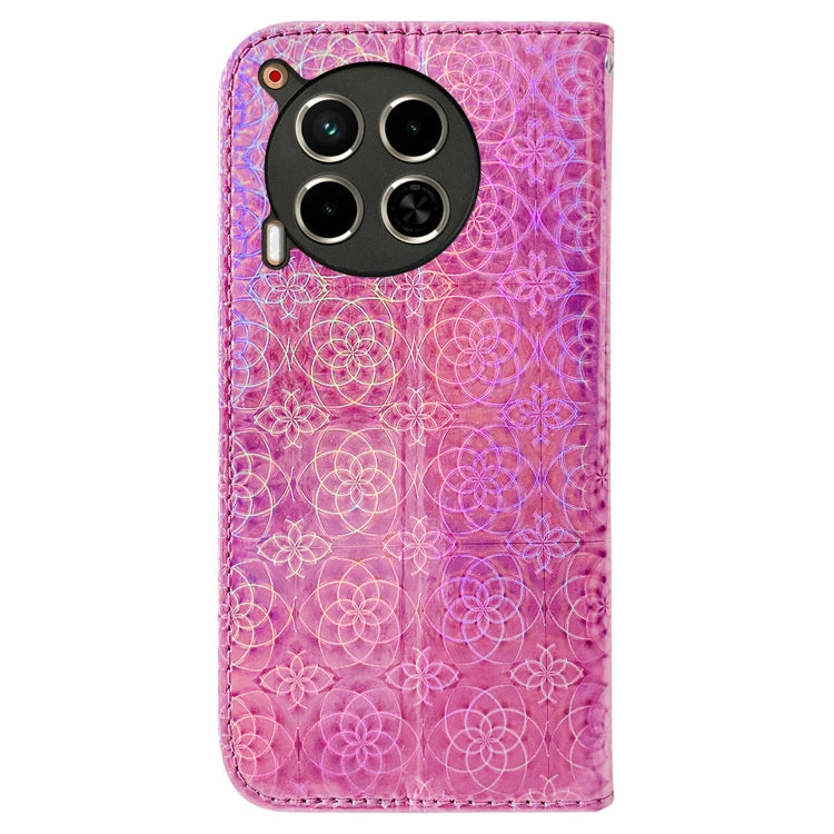 For Tecno Camon 30 4G / 5G / CL6 / CL7 Colorful Magnetic Buckle Leather Phone Case