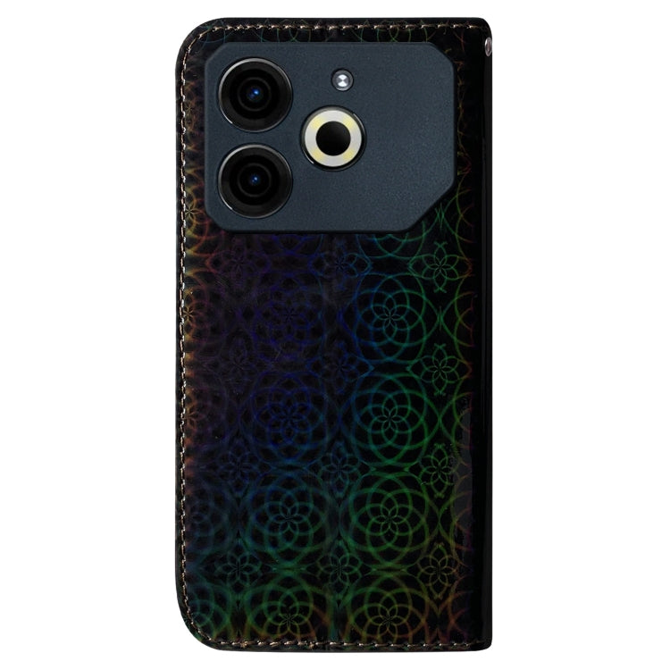 For Tecno Pova 6 Neo Colorful Magnetic Buckle Leather Phone Case