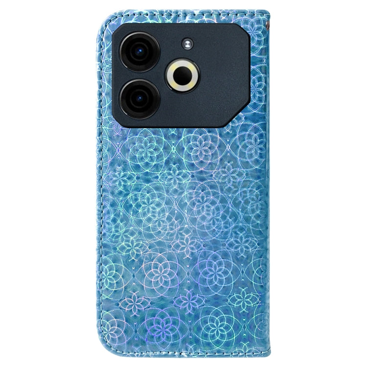 For Tecno Pova 6 Neo Colorful Magnetic Buckle Leather Phone Case