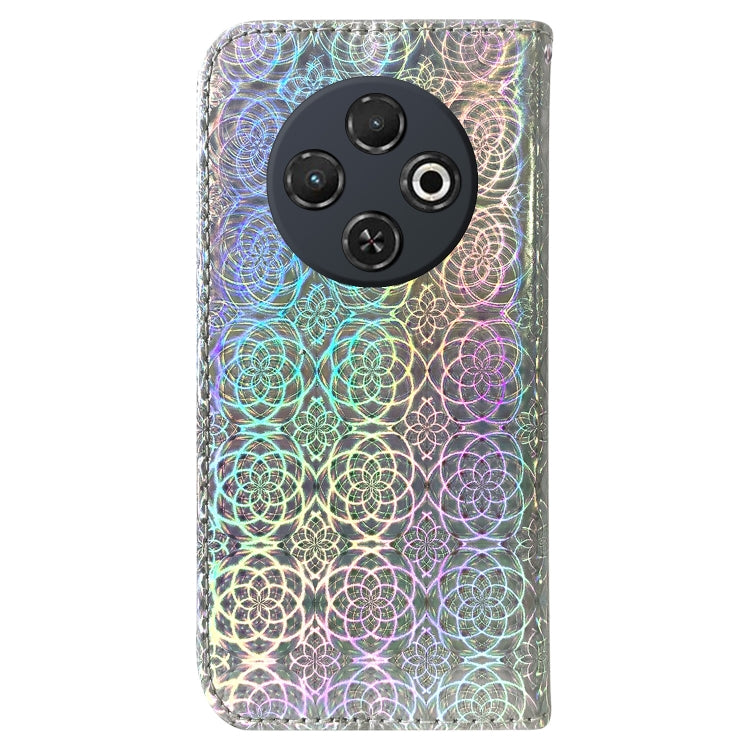 For Tecno Spark 30C Colorful Magnetic Buckle Leather Phone Case