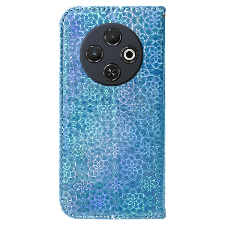 For Tecno Spark 30C Colorful Magnetic Buckle Leather Phone Case