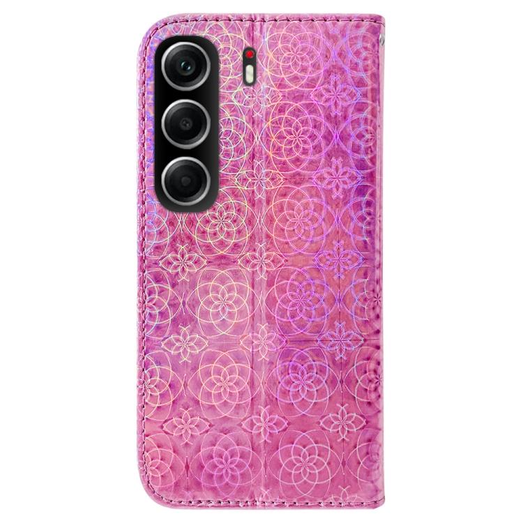 For Tecno Camon 40 Colorful Magnetic Buckle Leather Phone Case