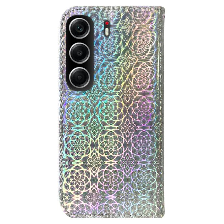 For Tecno Camon 40 Colorful Magnetic Buckle Leather Phone Case