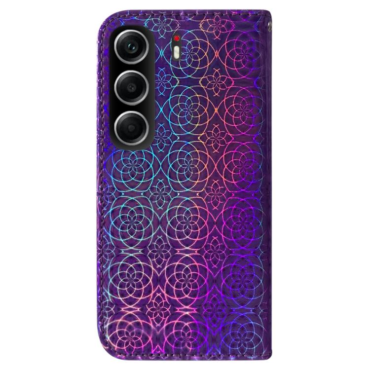 For Tecno Camon 40 Colorful Magnetic Buckle Leather Phone Case