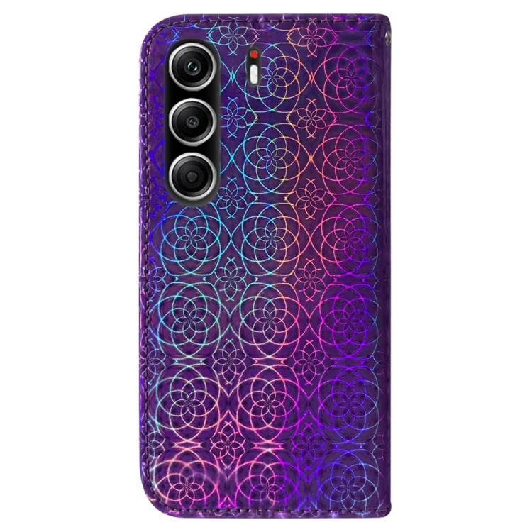 For Tecno Camon 40 Pro 4G Colorful Magnetic Buckle Leather Phone Case