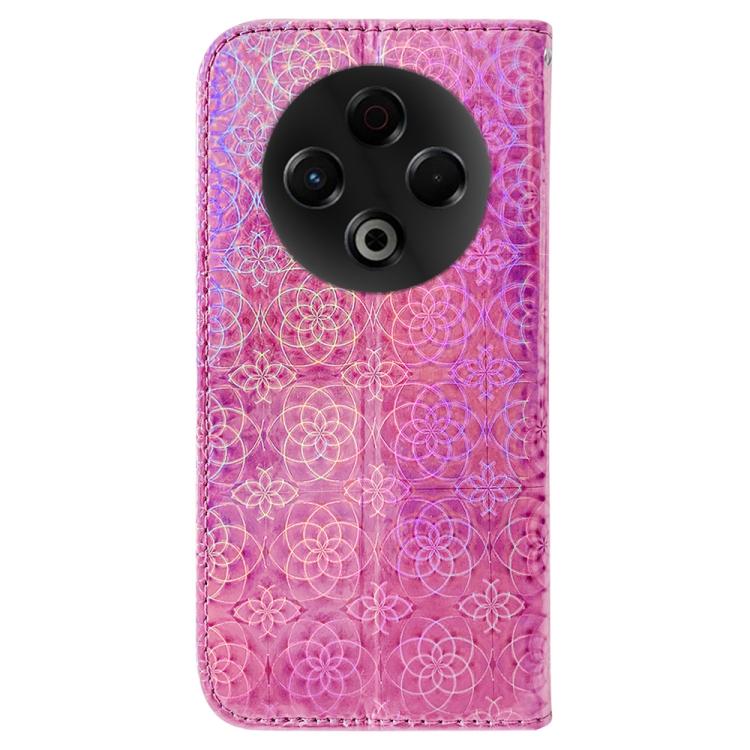 For Tecno Spark 30 4G Colorful Magnetic Buckle Leather Phone Case