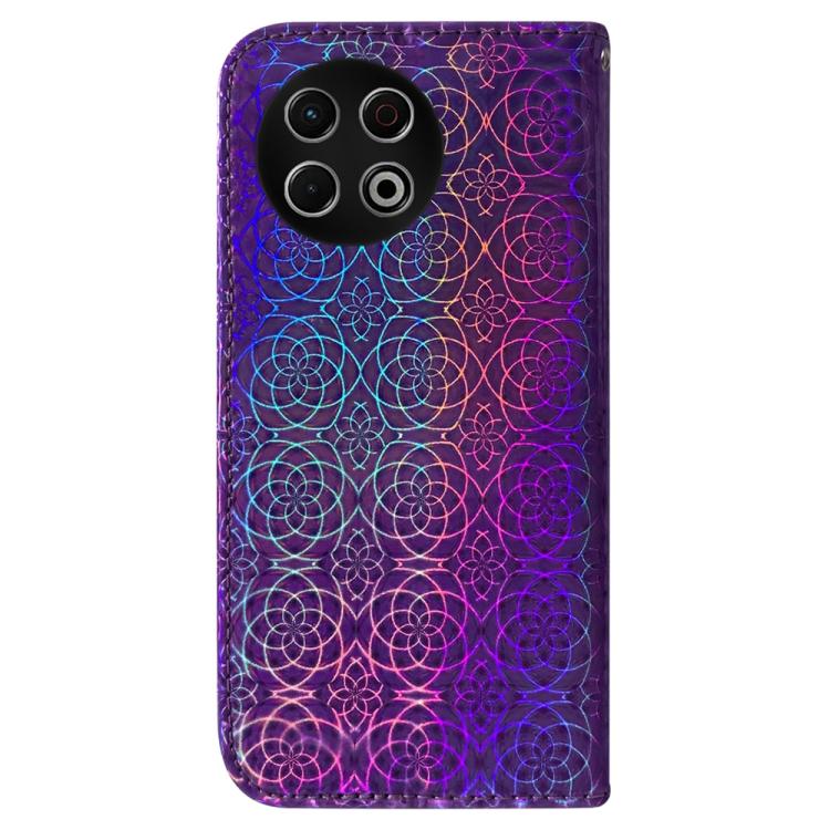 For Tecno Spark 30 Pro Colorful Magnetic Buckle Leather Phone Case