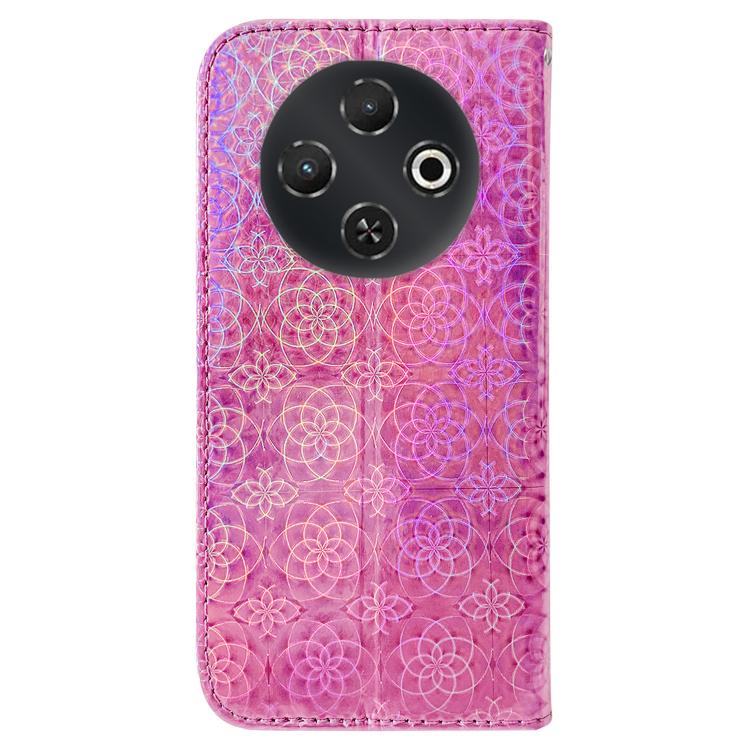 For Tecno Pop 9 5G / Spark 30C 5G Colorful Magnetic Buckle Leather Phone Case