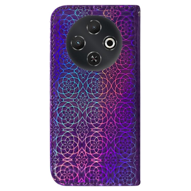 For Tecno Pop 9 5G / Spark 30C 5G Colorful Magnetic Buckle Leather Phone Case