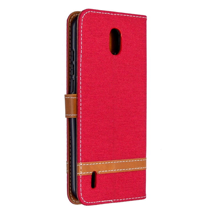 For Nokia 1.3 Denim Texture Horizontal Flip Leather Case with Holder & Card Slots & Wallet & Lanyard
