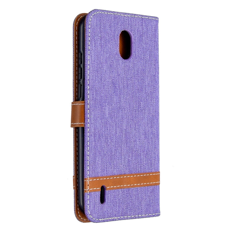 For Nokia 1.3 Denim Texture Horizontal Flip Leather Case with Holder & Card Slots & Wallet & Lanyard