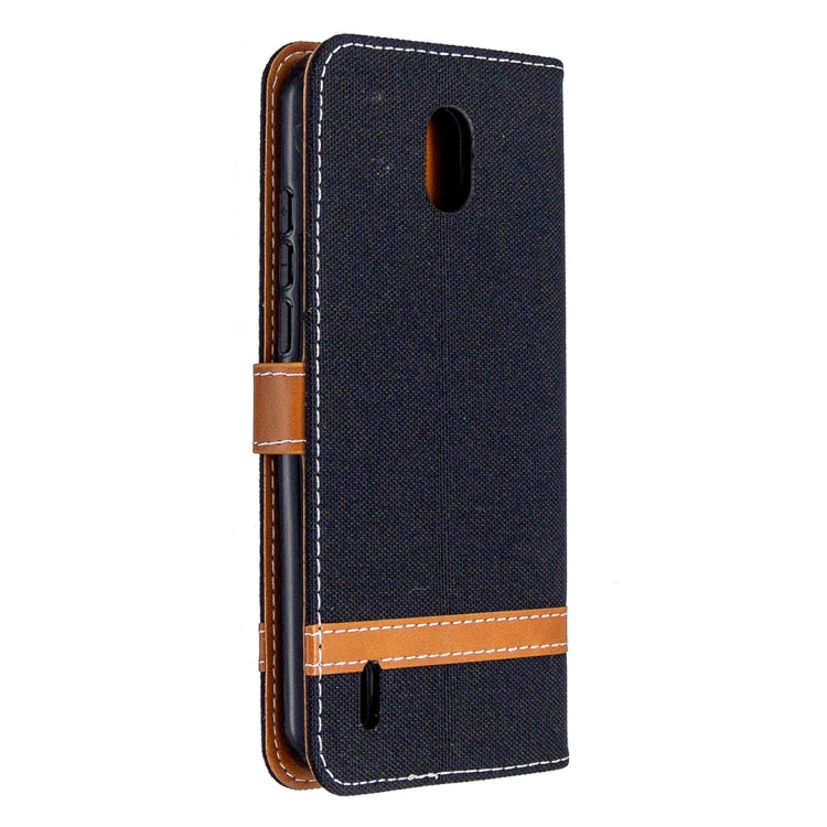 For Nokia 1.3 Denim Texture Horizontal Flip Leather Case with Holder & Card Slots & Wallet & Lanyard