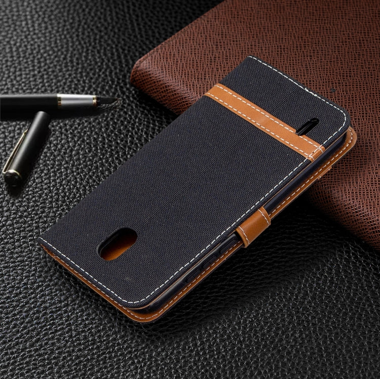 For Nokia 1.3 Denim Texture Horizontal Flip Leather Case with Holder & Card Slots & Wallet & Lanyard