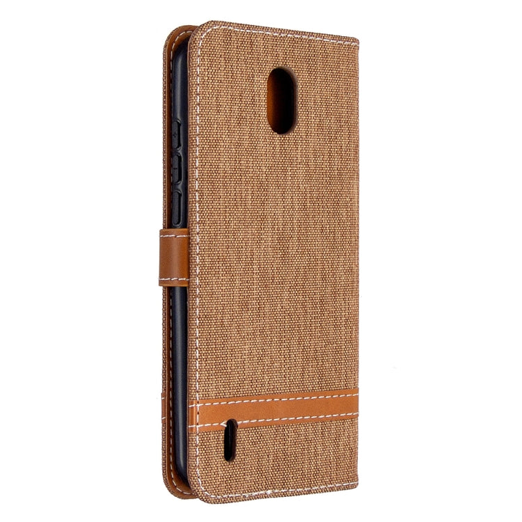 For Nokia 1.3 Denim Texture Horizontal Flip Leather Case with Holder & Card Slots & Wallet & Lanyard