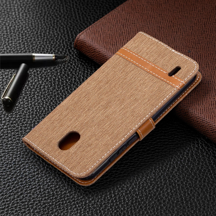 For Nokia 1.3 Denim Texture Horizontal Flip Leather Case with Holder & Card Slots & Wallet & Lanyard