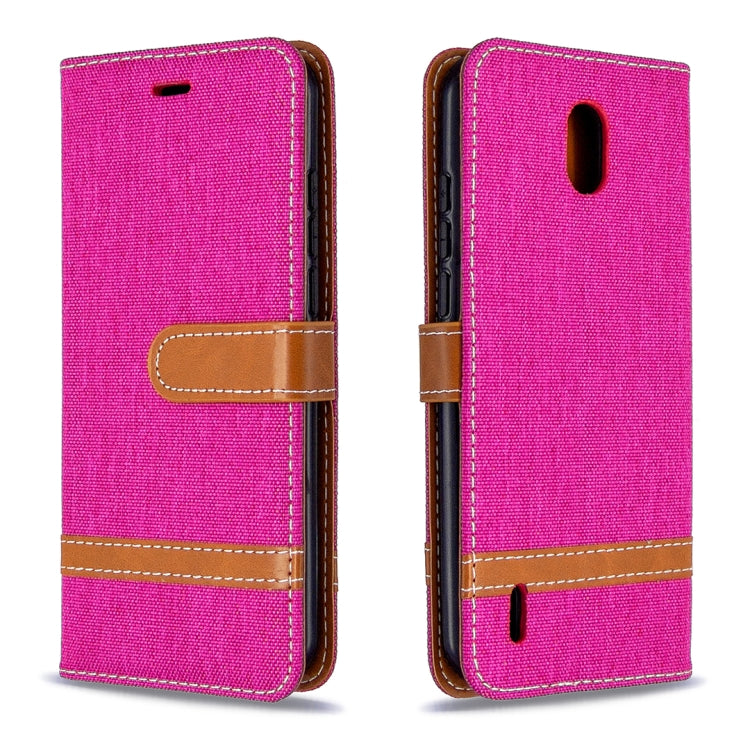 For Nokia 1.3 Denim Texture Horizontal Flip Leather Case with Holder & Card Slots & Wallet & Lanyard