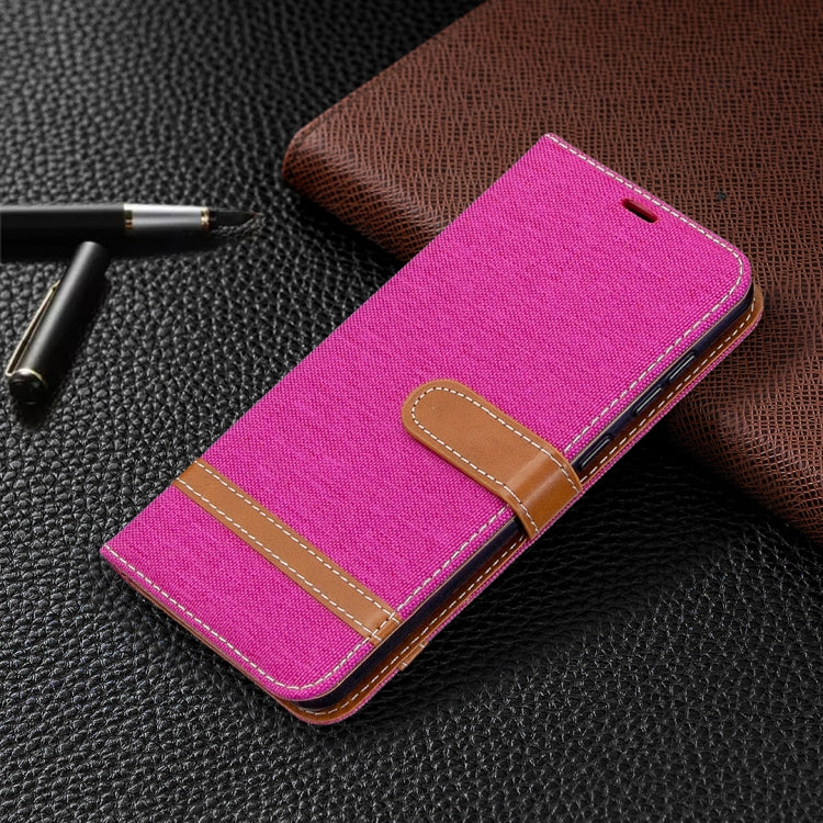 For Samsung Galaxy A31 Denim Texture Horizontal Flip Leather Case with Holder & Card Slots & Wallet & Lanyard