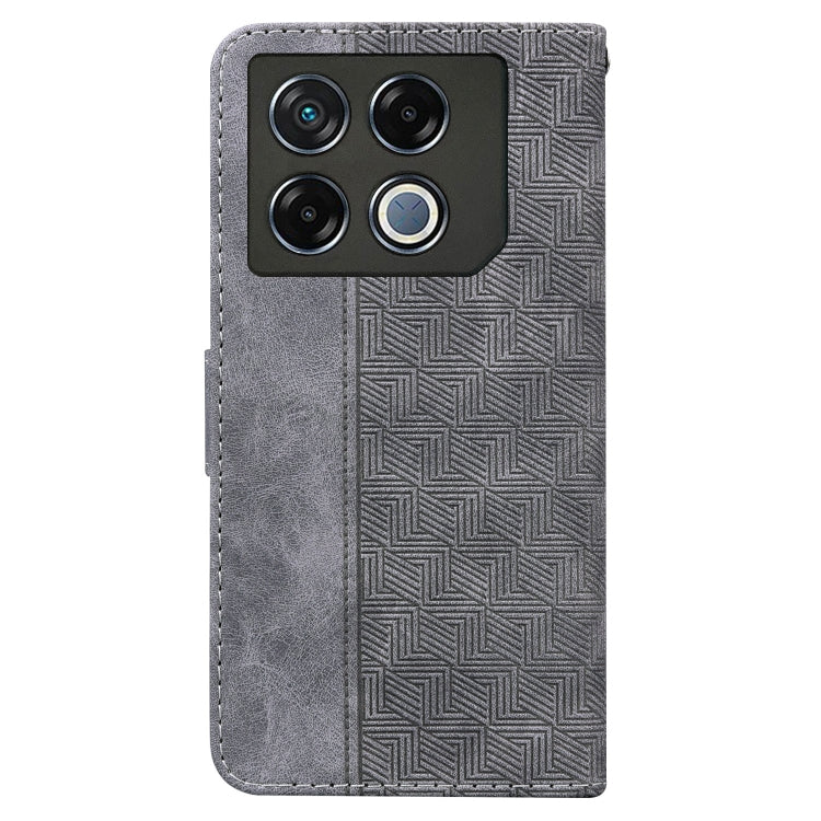 For Infinix GT 20 Pro Geometric Embossed Leather Phone Case