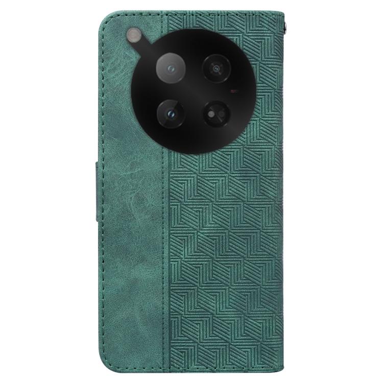 For Infinix Zero 40 4G / 5G Geometric Embossed Leather Phone Case