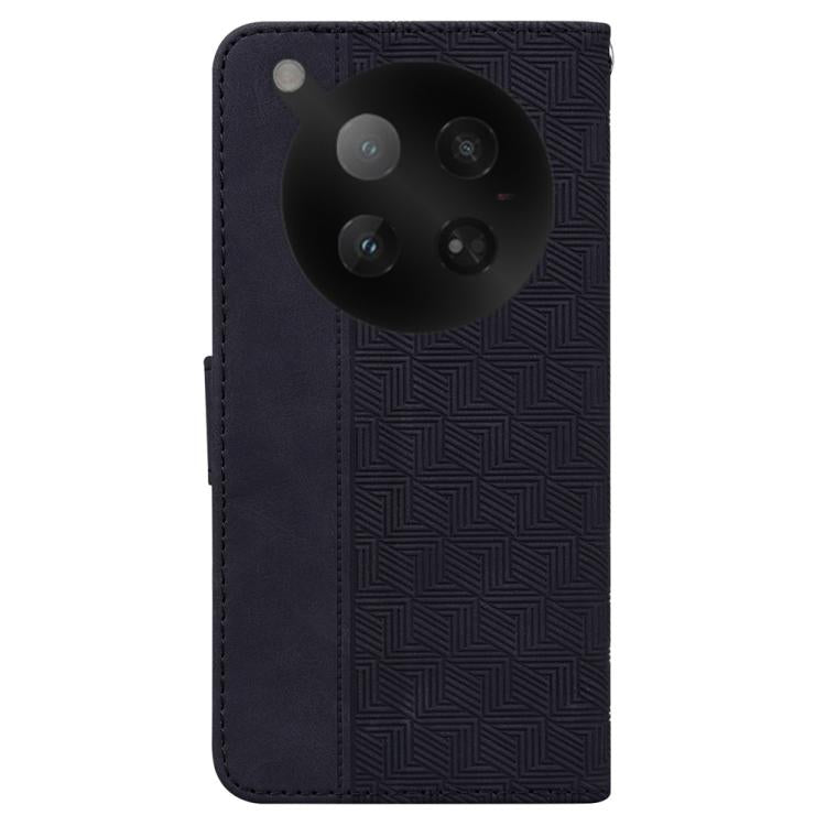 For Infinix Zero 40 4G / 5G Geometric Embossed Leather Phone Case
