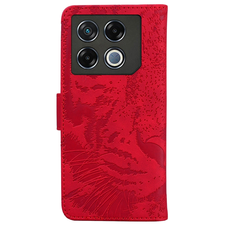 For Infinix GT 20 Pro Tiger Embossing Pattern Flip Leather Phone Case