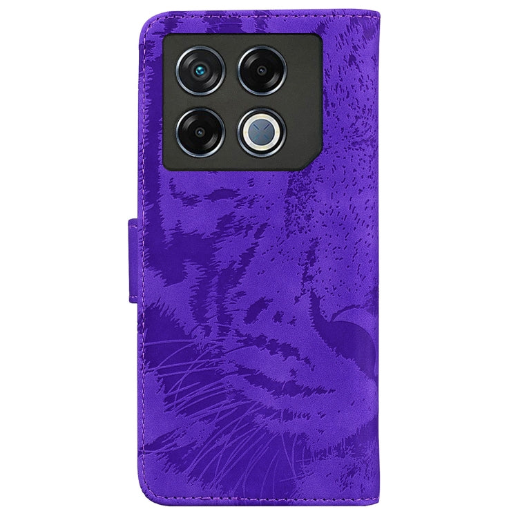 For Infinix GT 20 Pro Tiger Embossing Pattern Flip Leather Phone Case