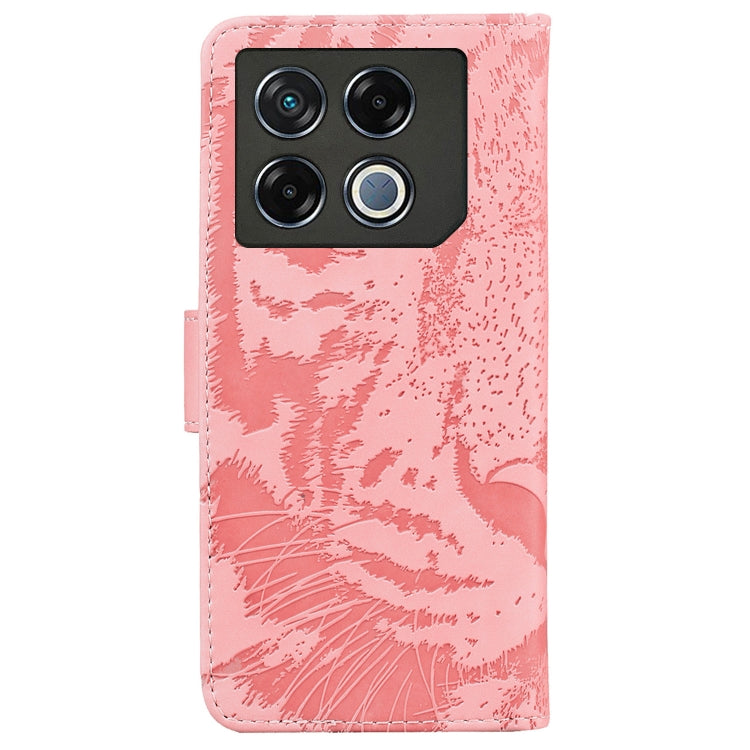 For Infinix GT 20 Pro Tiger Embossing Pattern Flip Leather Phone Case