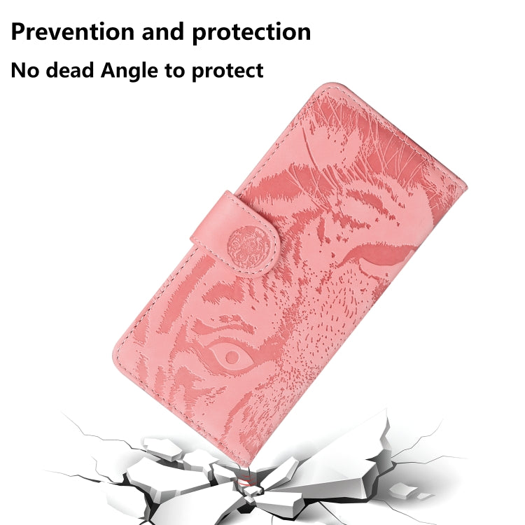 For Infinix Note 40 Pro 4G / 5G Tiger Embossing Pattern Flip Leather Phone Case