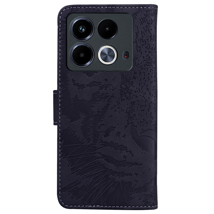 For Infinix Note 40 4G Tiger Embossing Pattern Flip Leather Phone Case