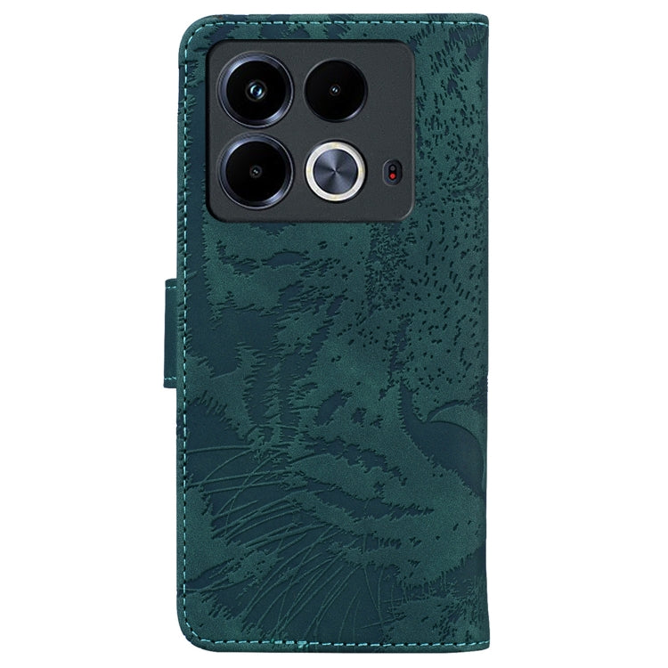 For Infinix Note 40 4G Tiger Embossing Pattern Flip Leather Phone Case