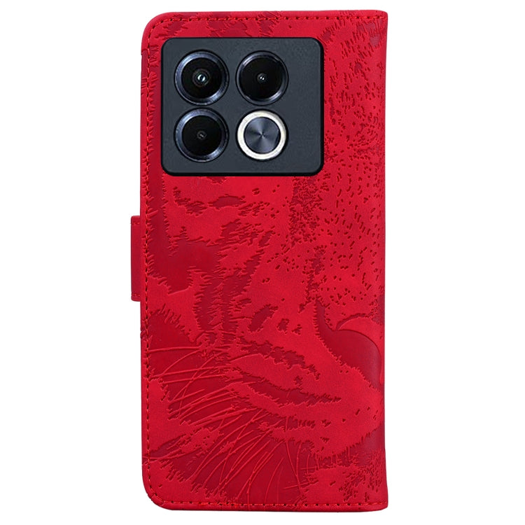 For Infinix Note 40 5G Tiger Embossing Pattern Flip Leather Phone Case