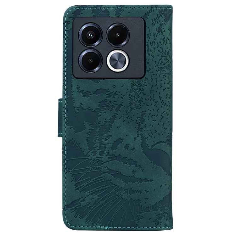 For Infinix Note 40 5G Tiger Embossing Pattern Flip Leather Phone Case