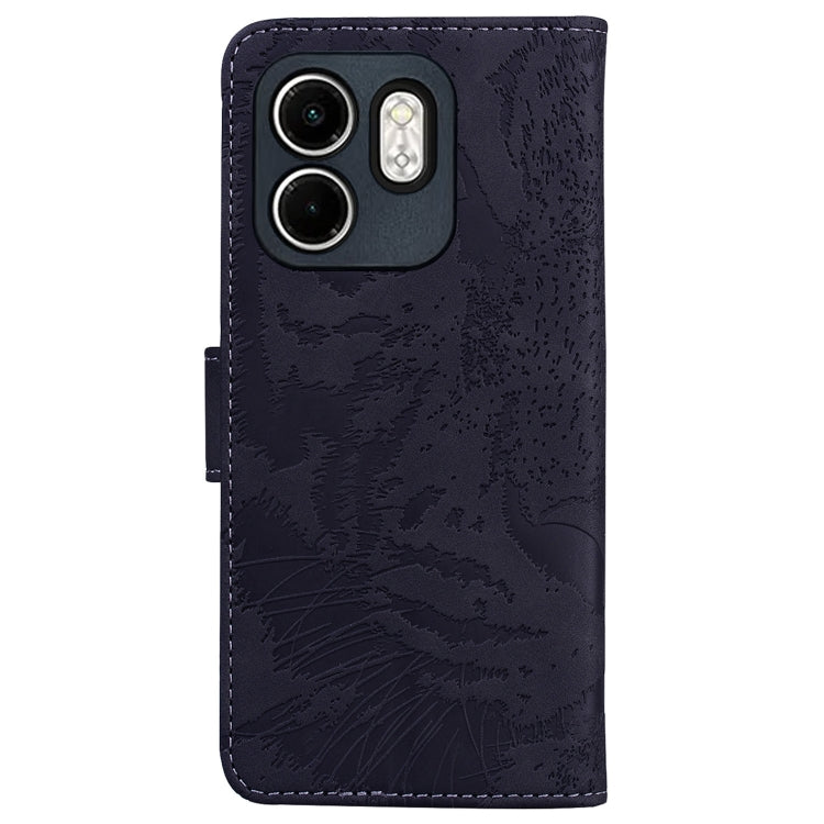 For Infinix Hot 50i / Smart 9 Tiger Embossing Pattern Flip Leather Phone Case