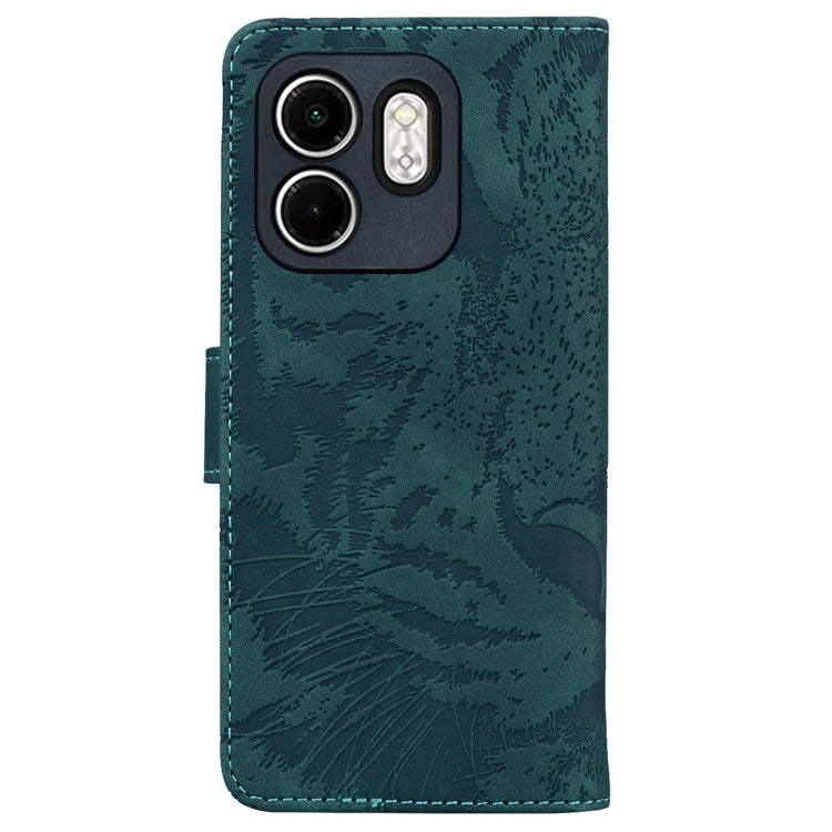 For Infinix Hot 50i / Smart 9 Tiger Embossing Pattern Flip Leather Phone Case