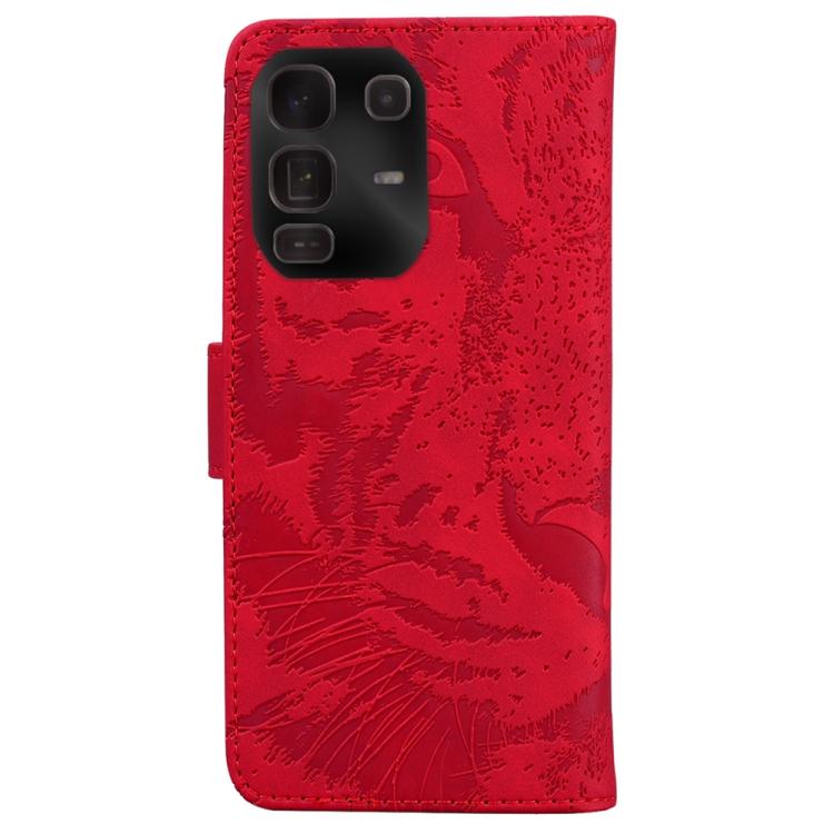 For Infinix Note 50 Pro+ Tiger Embossing Pattern Flip Leather Phone Case