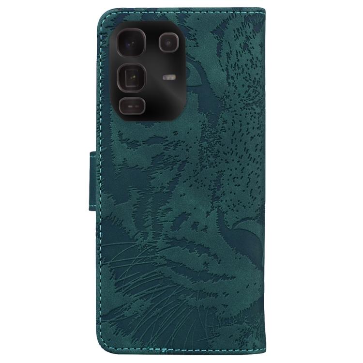 For Infinix Note 50 Pro+ Tiger Embossing Pattern Flip Leather Phone Case