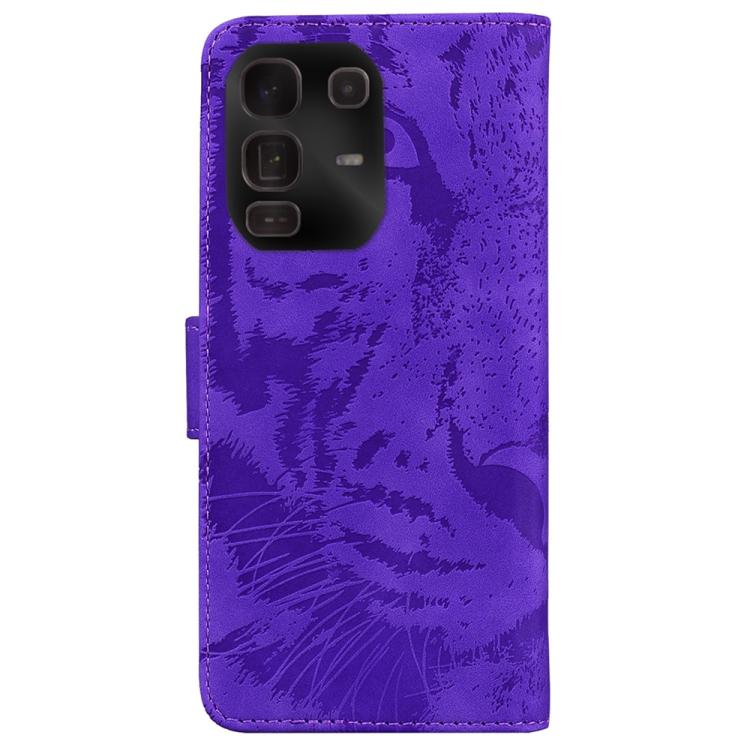 For Infinix Note 50 Pro+ Tiger Embossing Pattern Flip Leather Phone Case