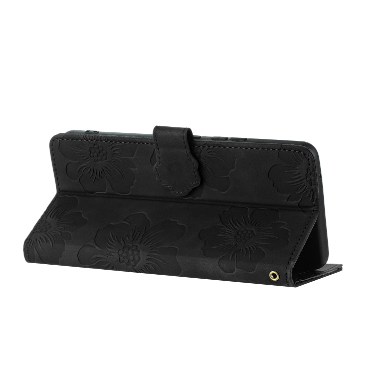 For Motorola Edge 50 Fusion Flower Embossing Pattern Leather Phone Case