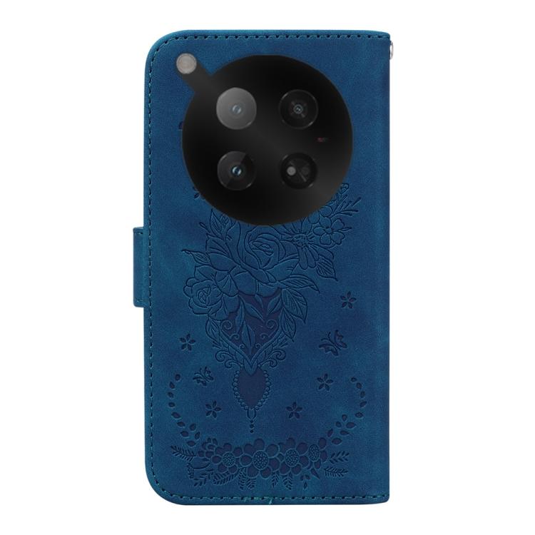 For Infinix Zero 40 4G / 5G Butterfly Rose Embossed Leather Phone Case