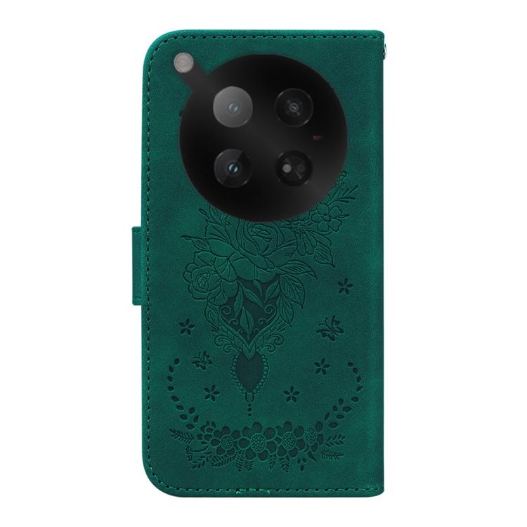 For Infinix Zero 40 4G / 5G Butterfly Rose Embossed Leather Phone Case