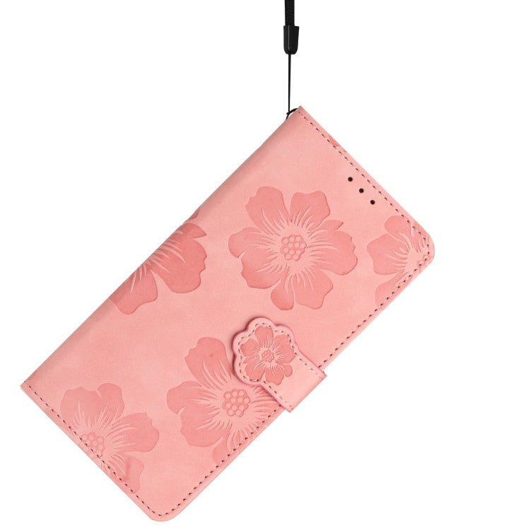 For Honor 200 Pro Flower Embossing Pattern Leather Phone Case